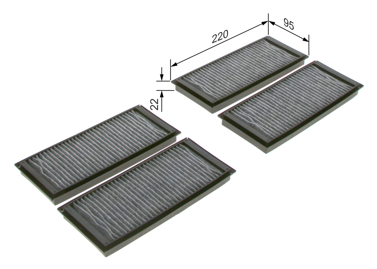 Filter, cabin air 1 987 435 587