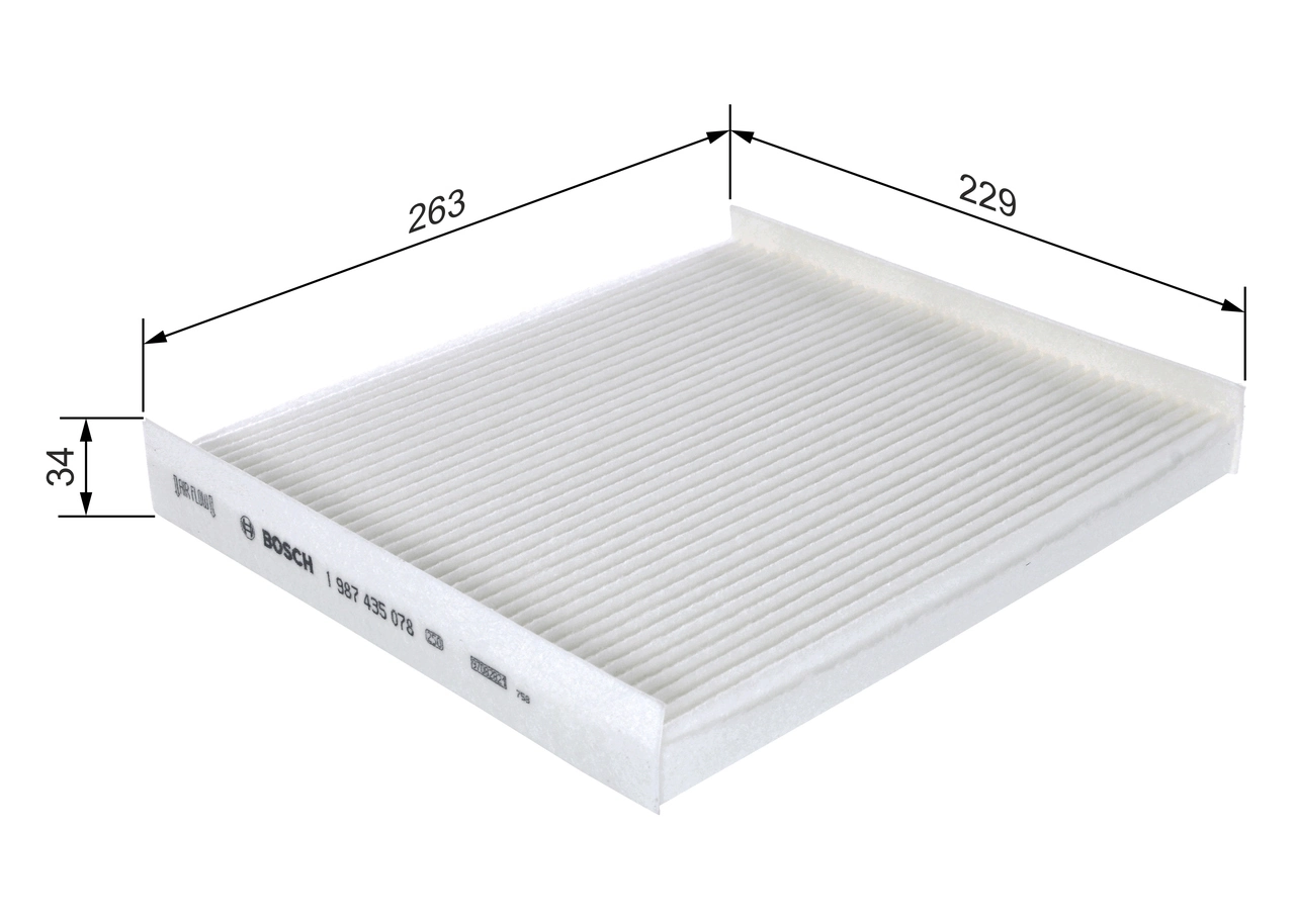 Filter, cabin air 1 987 435 078