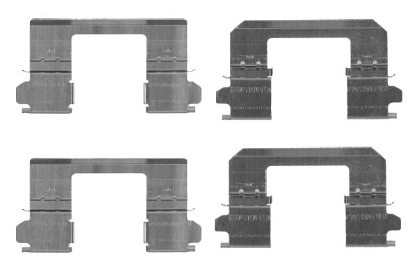 Accessory Kit, disc brake pad 1 987 474 461