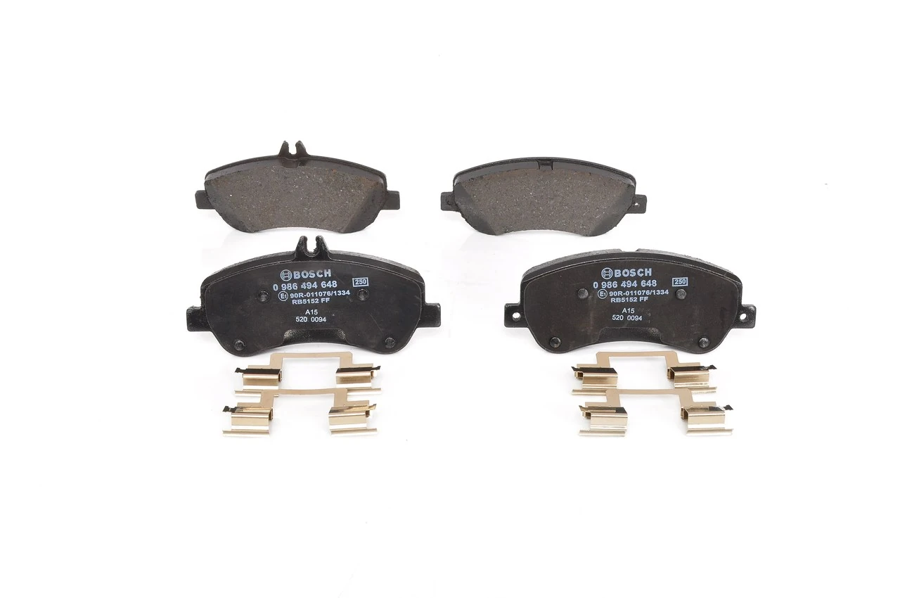 Brake Pad Set, disc brake 0 986 494 648