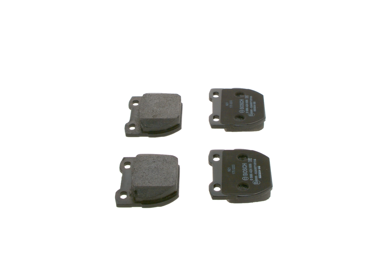 Brake Pad Set, disc brake 0 986 424 606