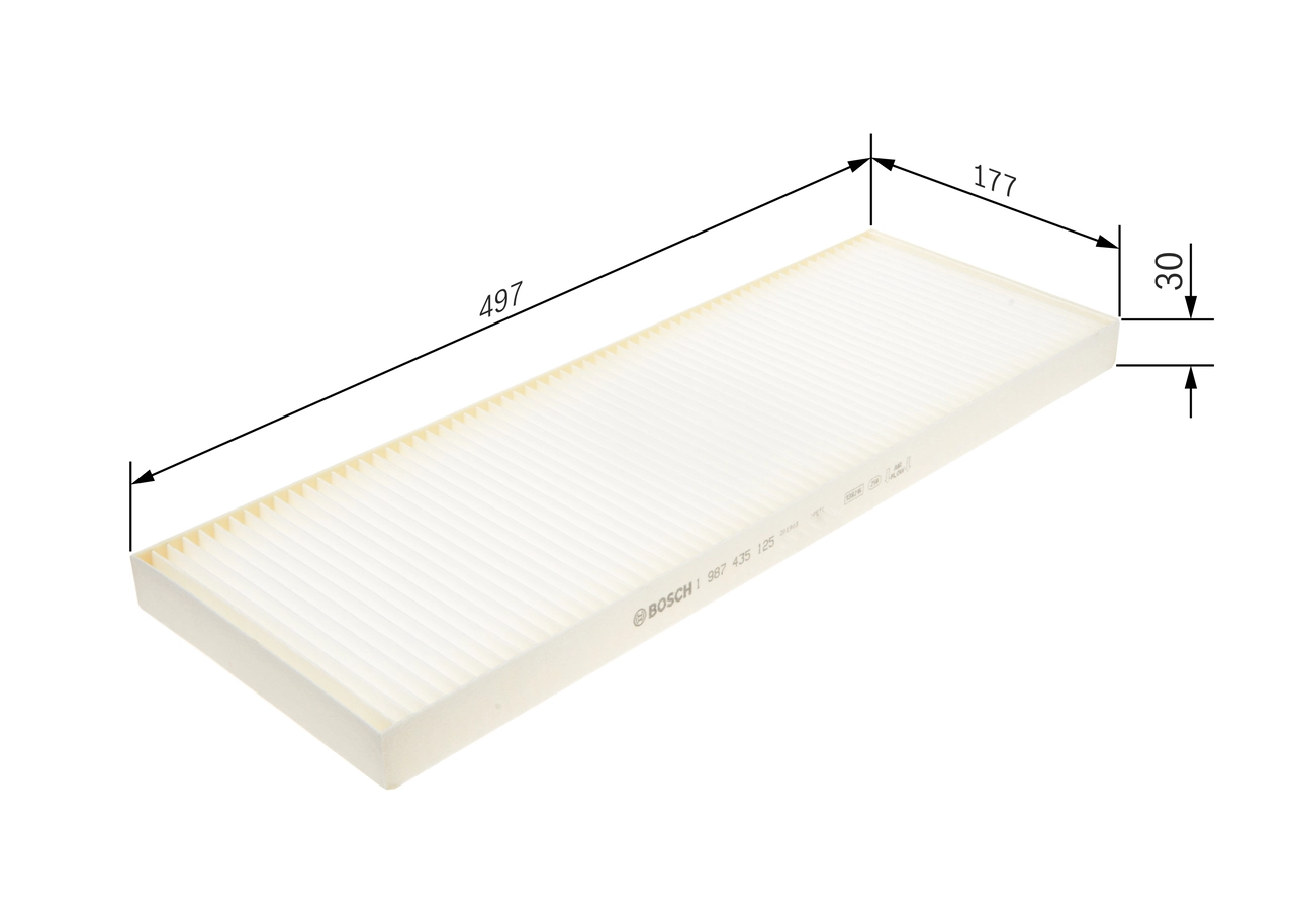 Filter, cabin air 1 987 435 125