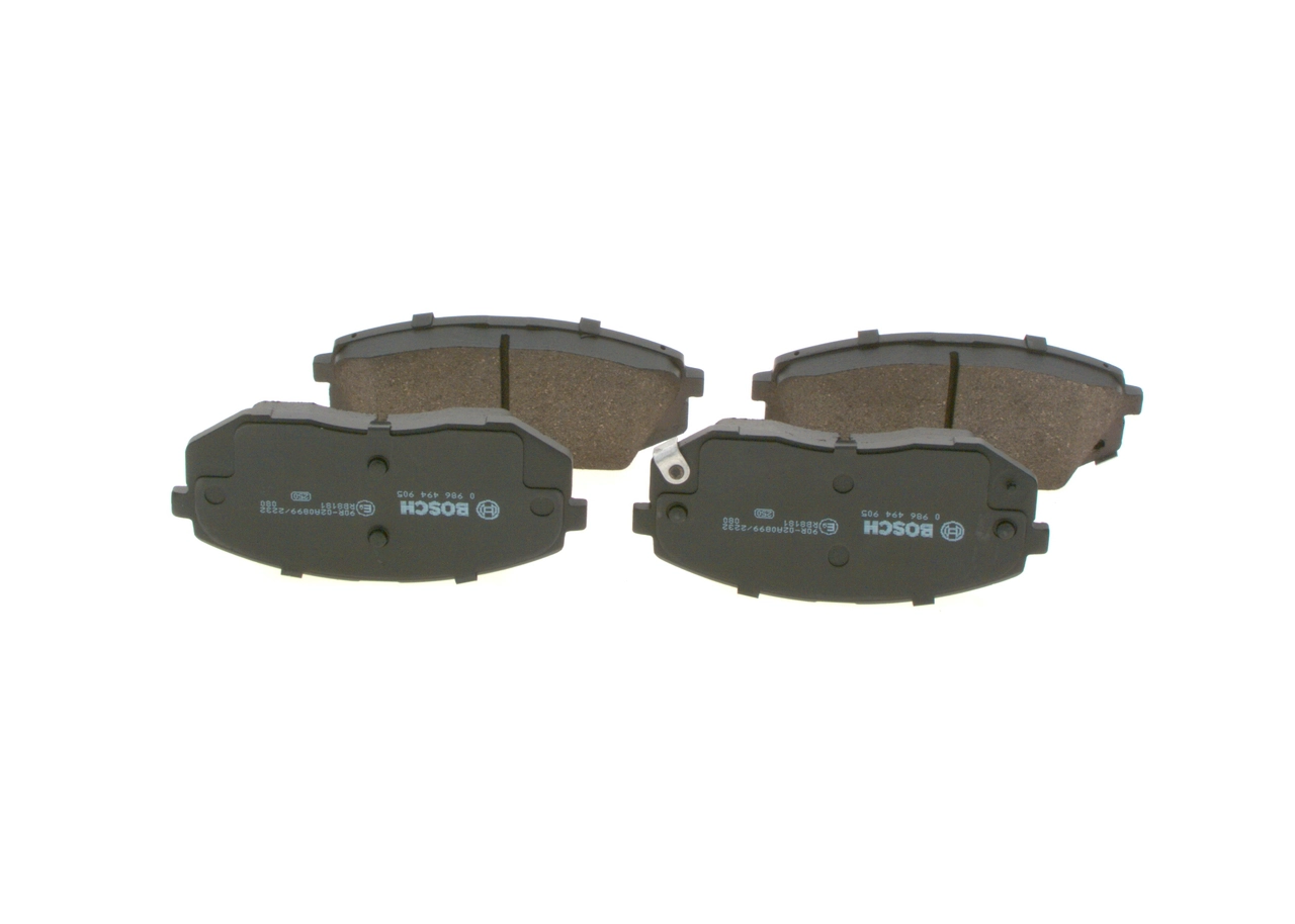 Brake Pad Set, disc brake 0 986 494 905