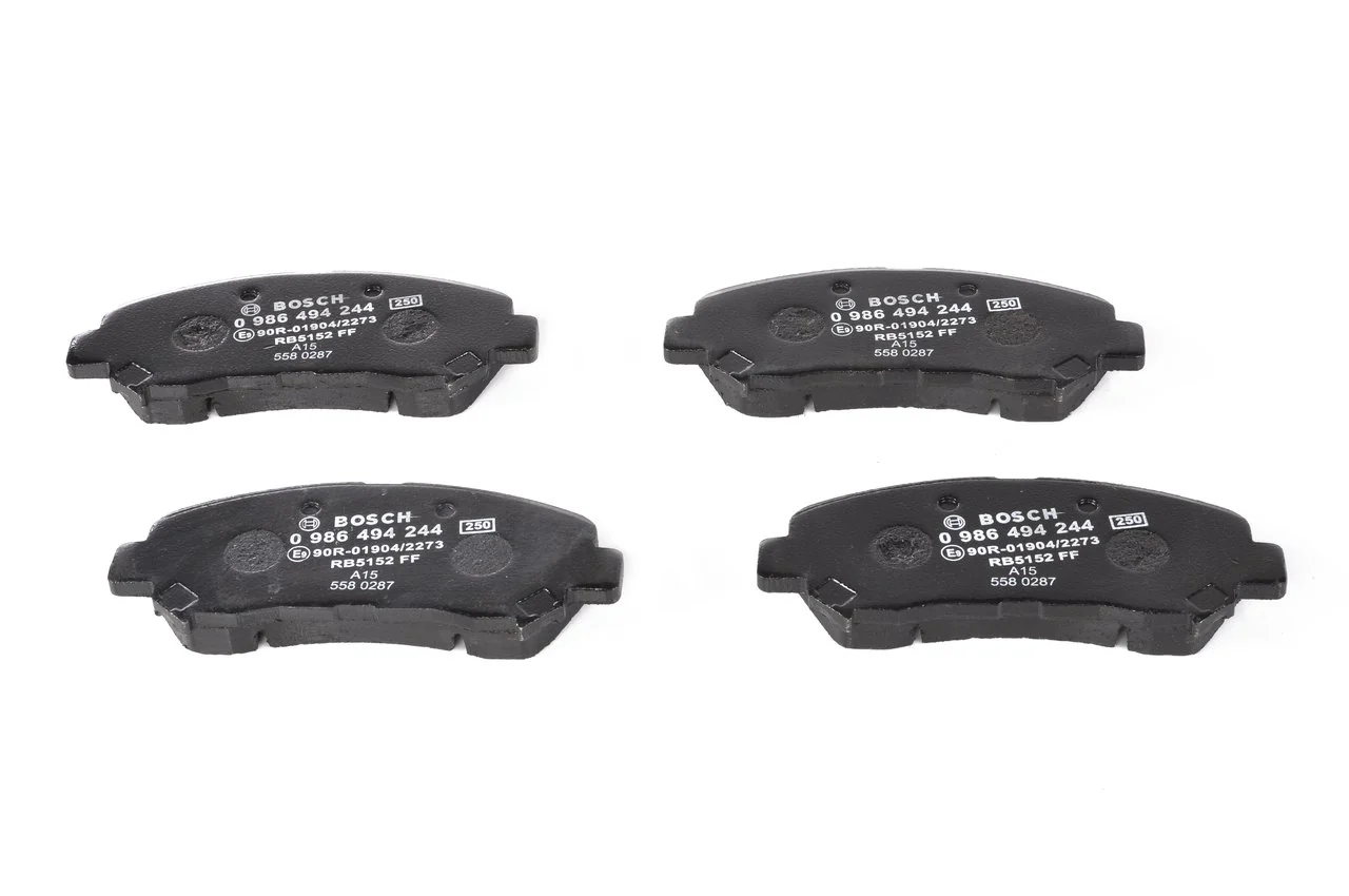 Brake Pad Set, disc brake 0 986 494 244