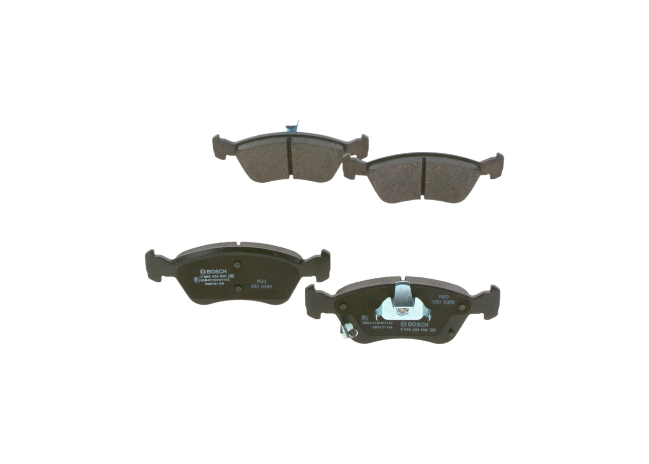 Brake Pad Set, disc brake 0 986 494 560