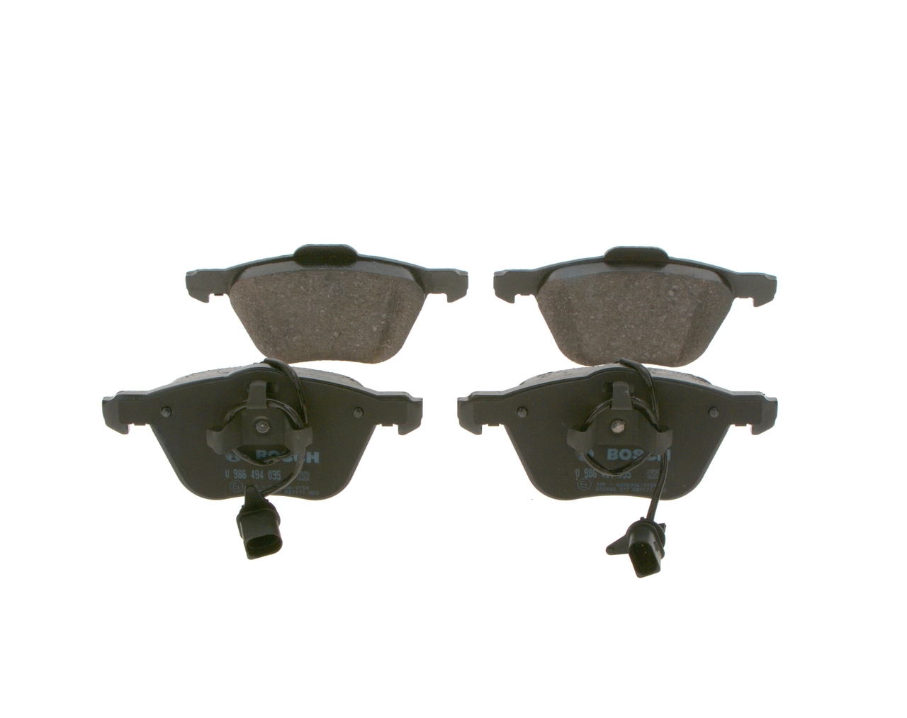 Brake Pad Set, disc brake 0 986 494 035