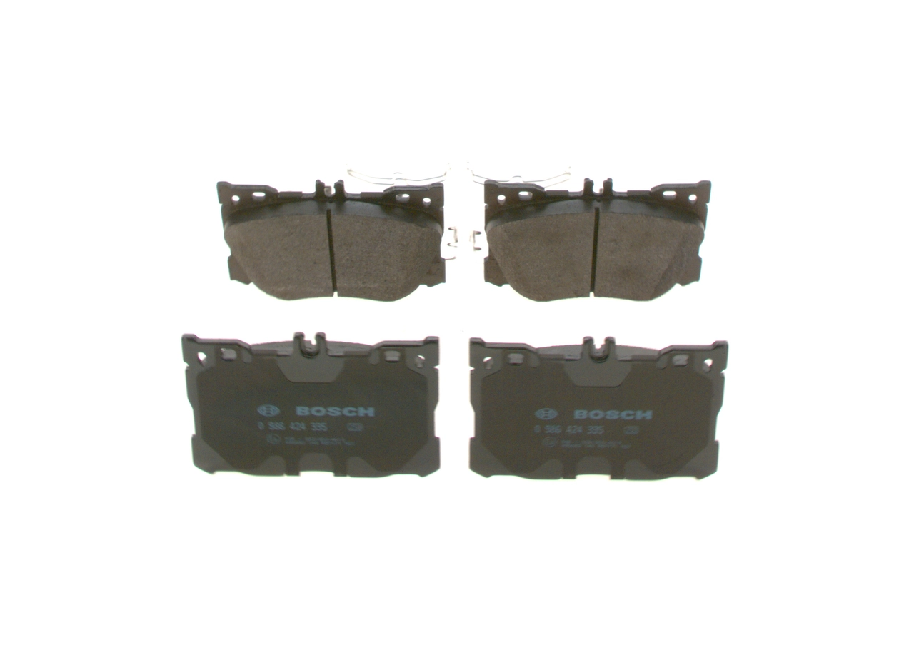 Brake Pad Set, disc brake 0 986 424 335