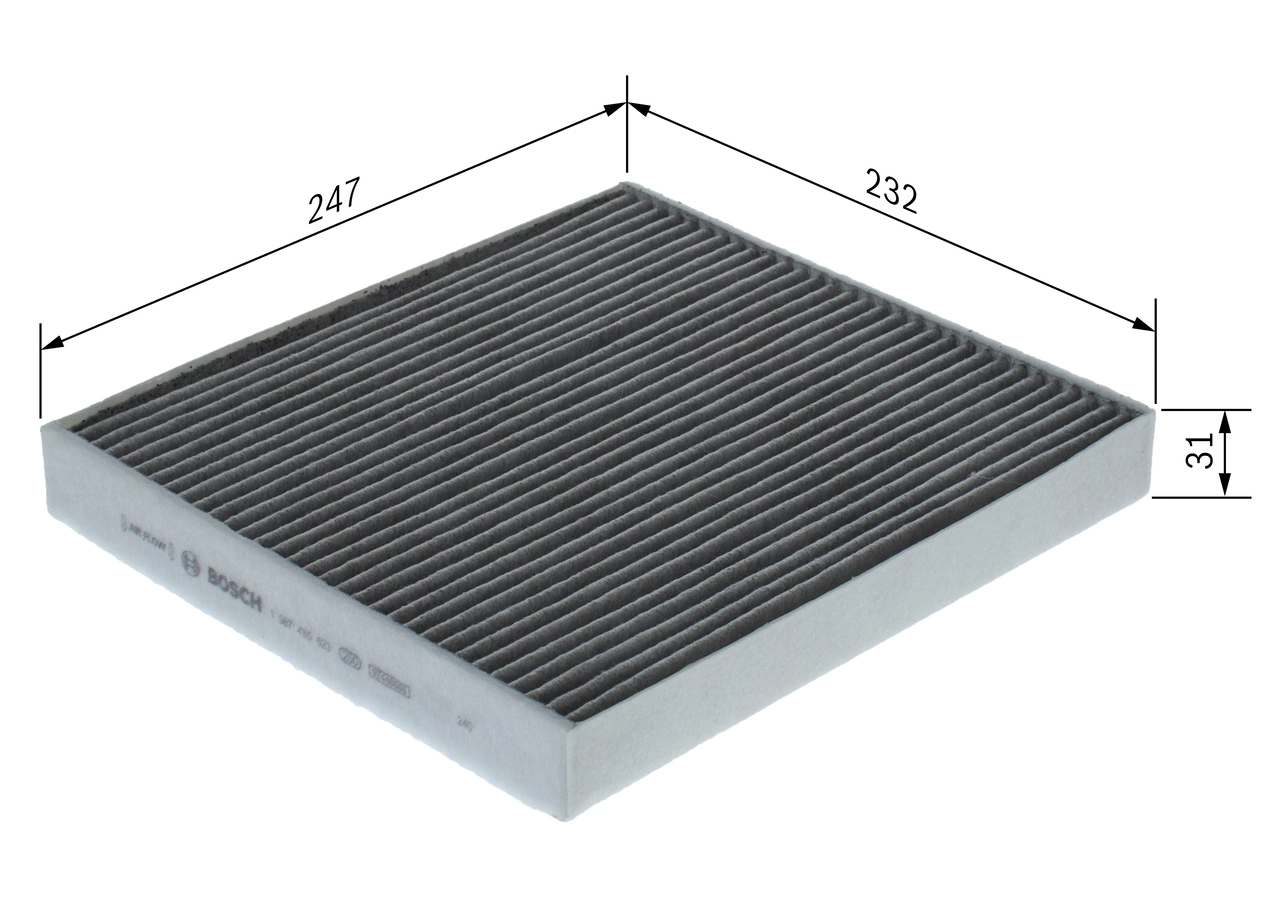 Filter, cabin air 1 987 435 623