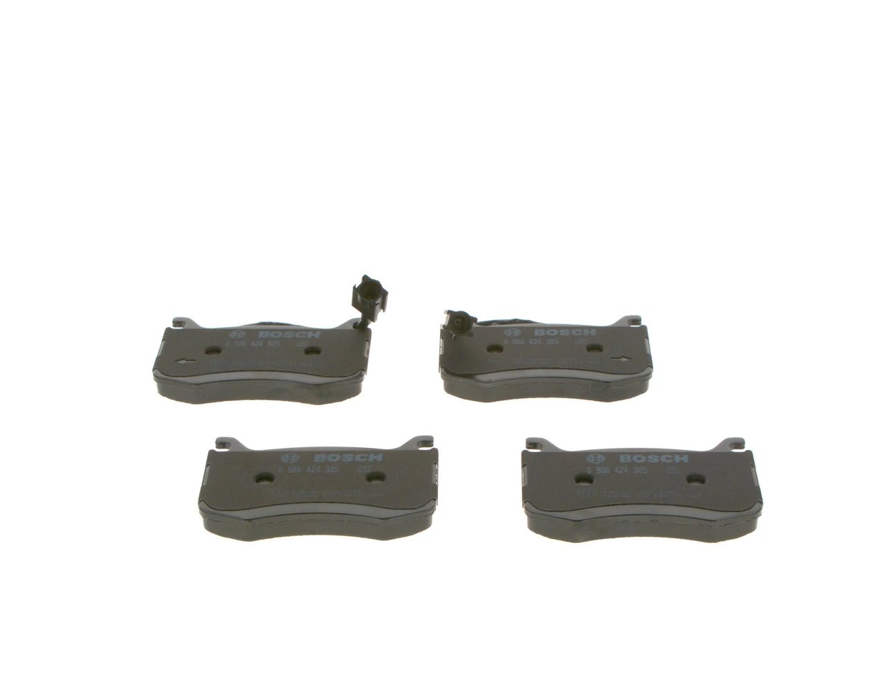 Brake Pad Set, disc brake 0 986 424 385