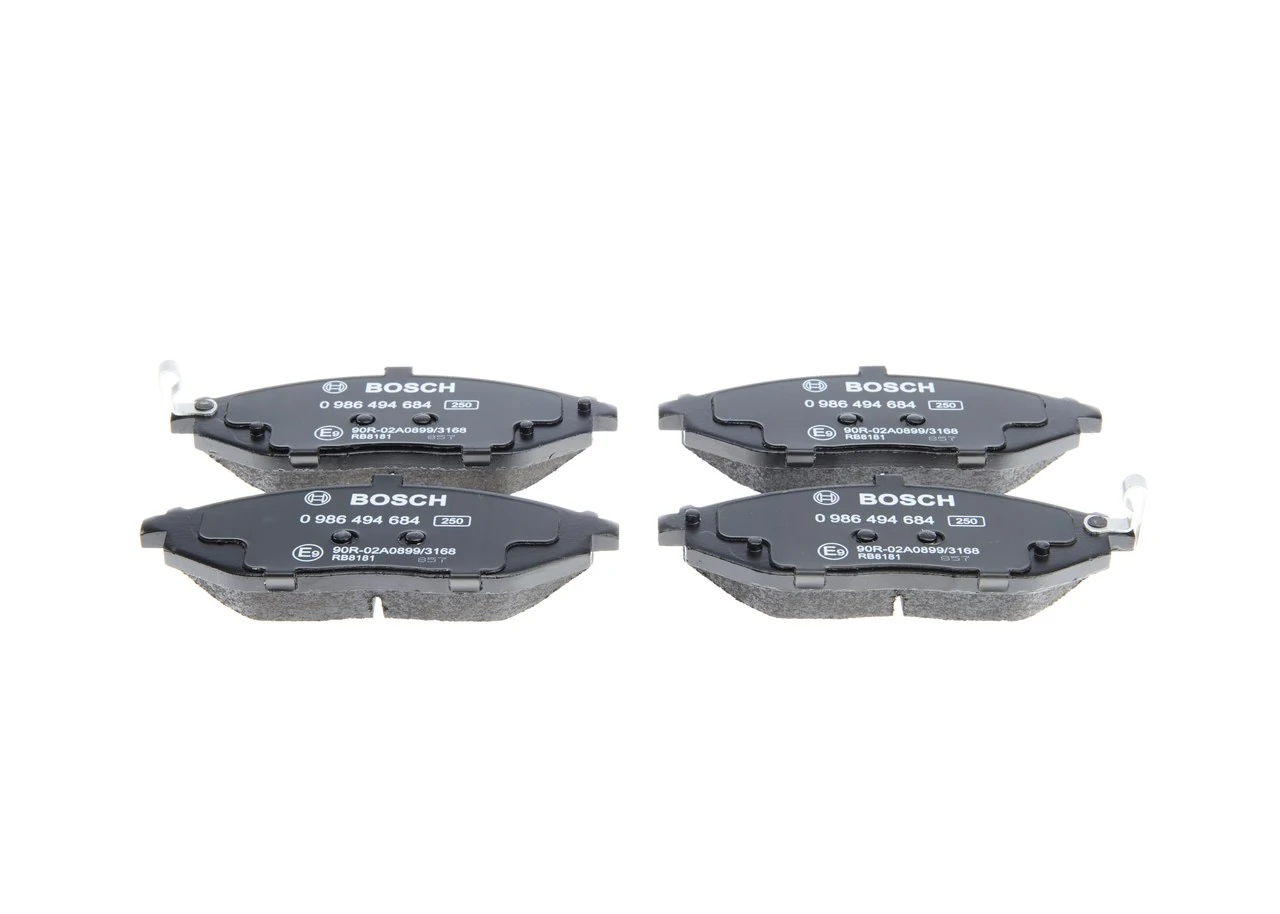 Brake Pad Set, disc brake 0 986 494 684