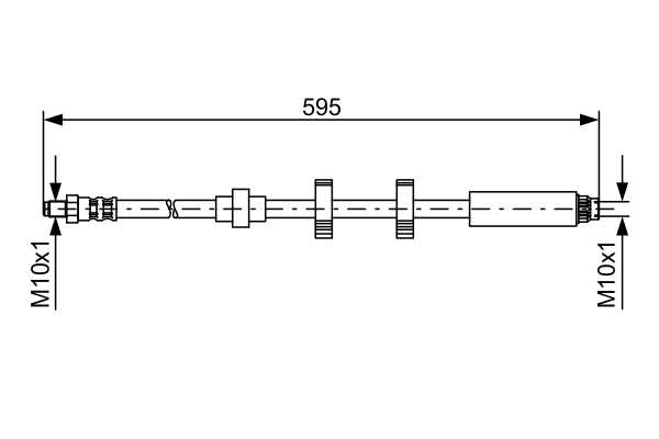 BOSCH 1 987 476 979 Brake Hose