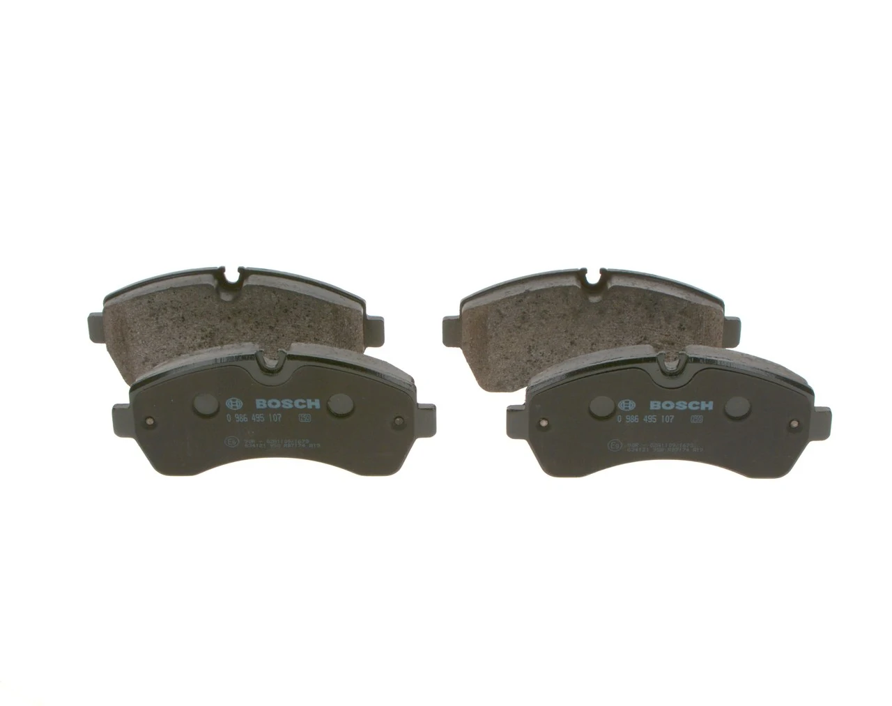 Brake Pad Set, disc brake 0 986 495 107