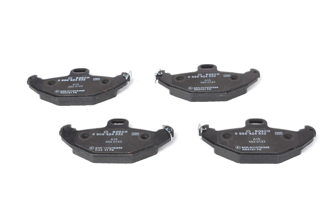 Brake Pad Set, disc brake 0 986 424 532