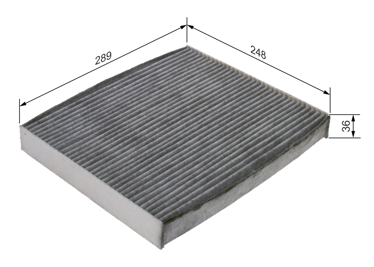 Filter, cabin air 1 987 435 607