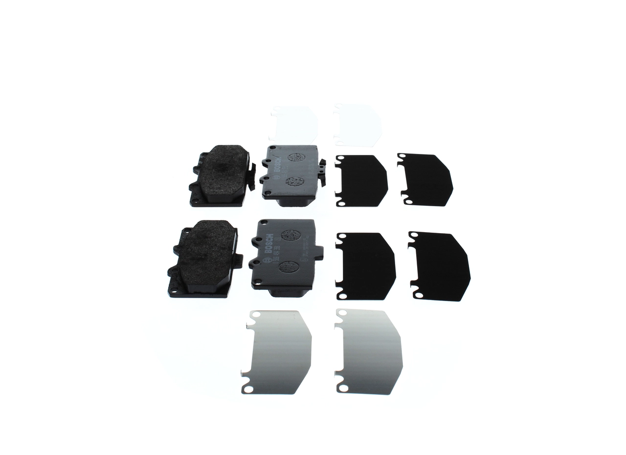 BOSCH 0 986 494 398 Brake Pad Set, disc brake