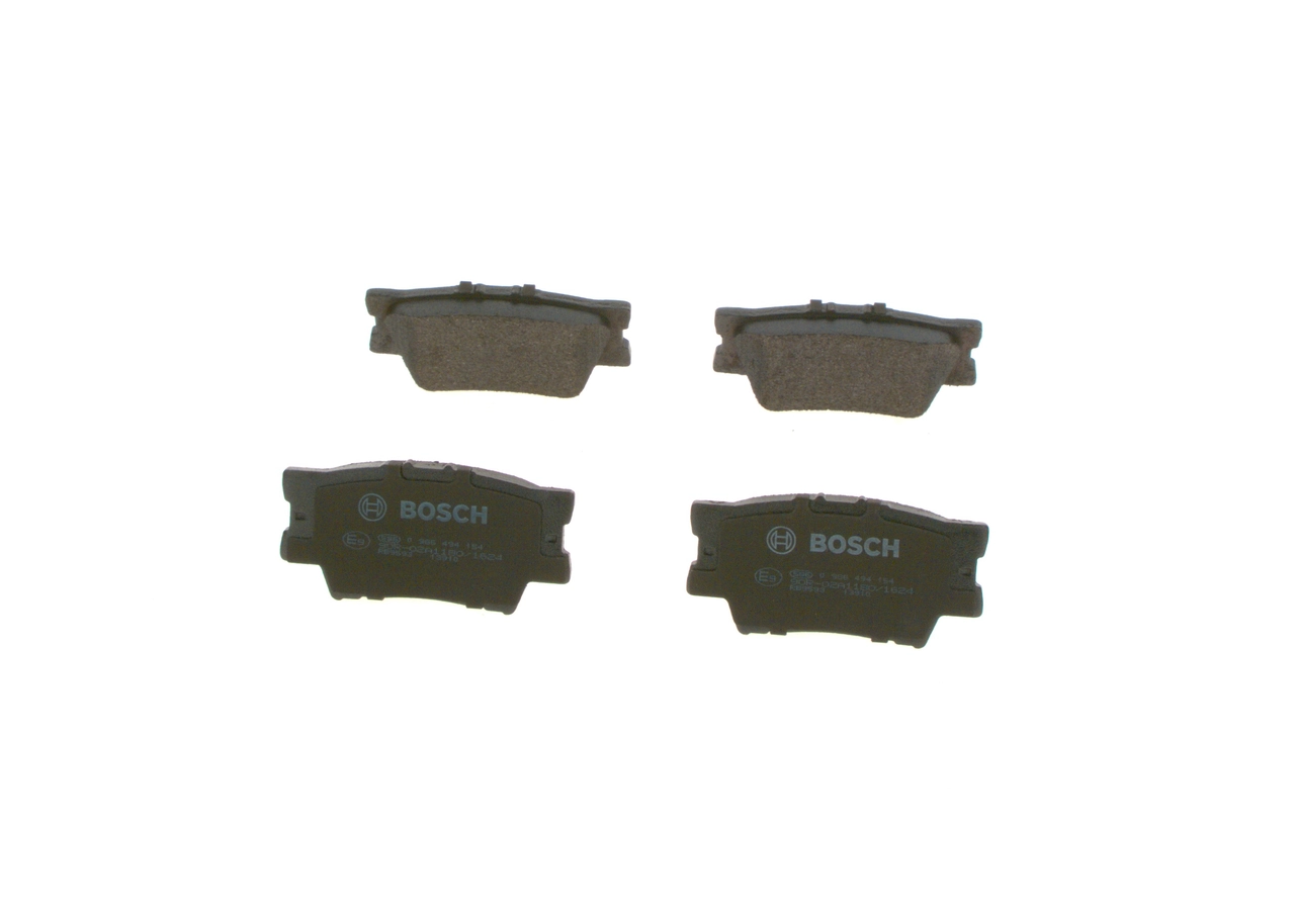 Brake Pad Set, disc brake 0 986 494 154