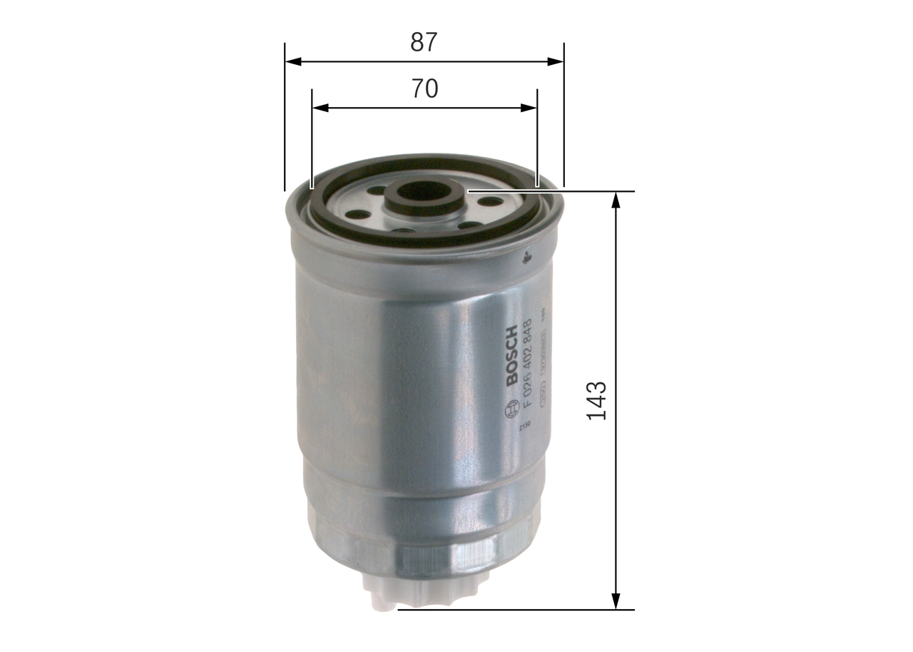Fuel Filter F 026 402 848