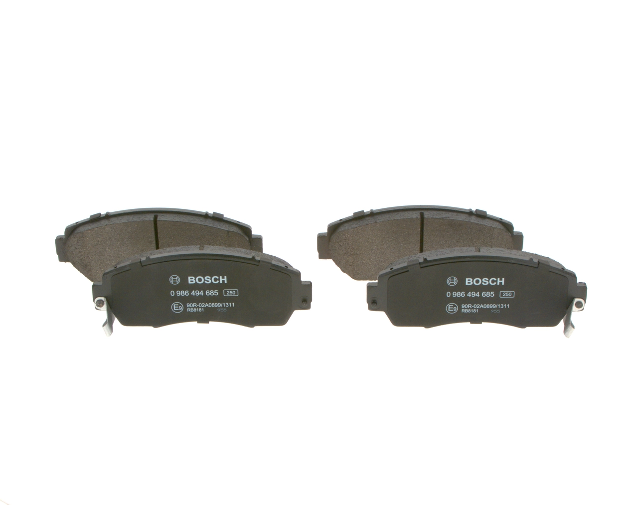 Brake Pad Set, disc brake 0 986 494 685