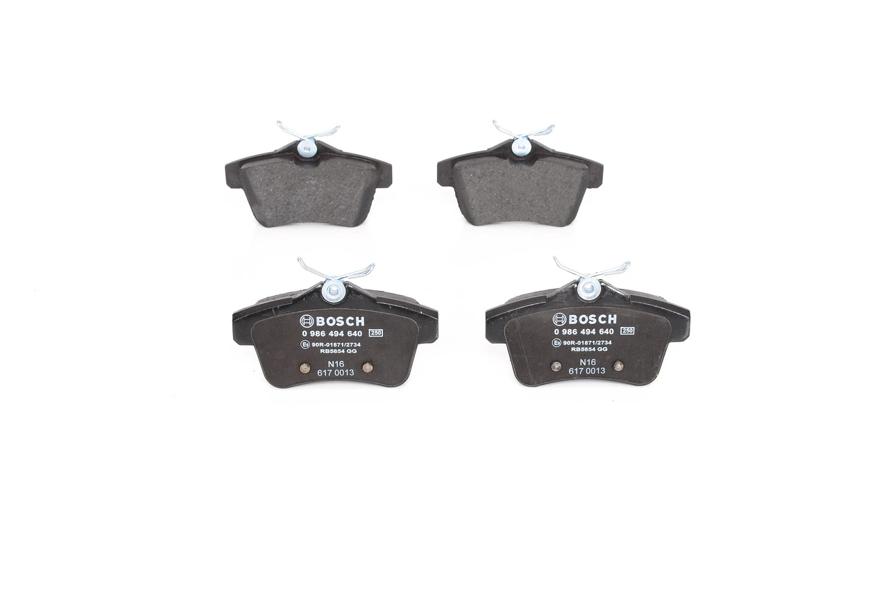 Brake Pad Set, disc brake 0 986 494 640