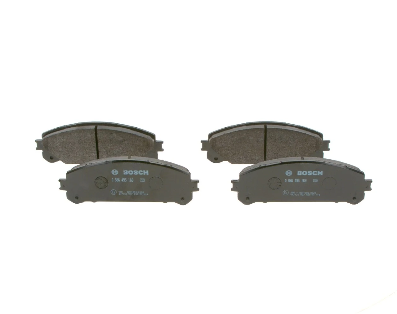 Brake Pad Set, disc brake 0 986 495 169