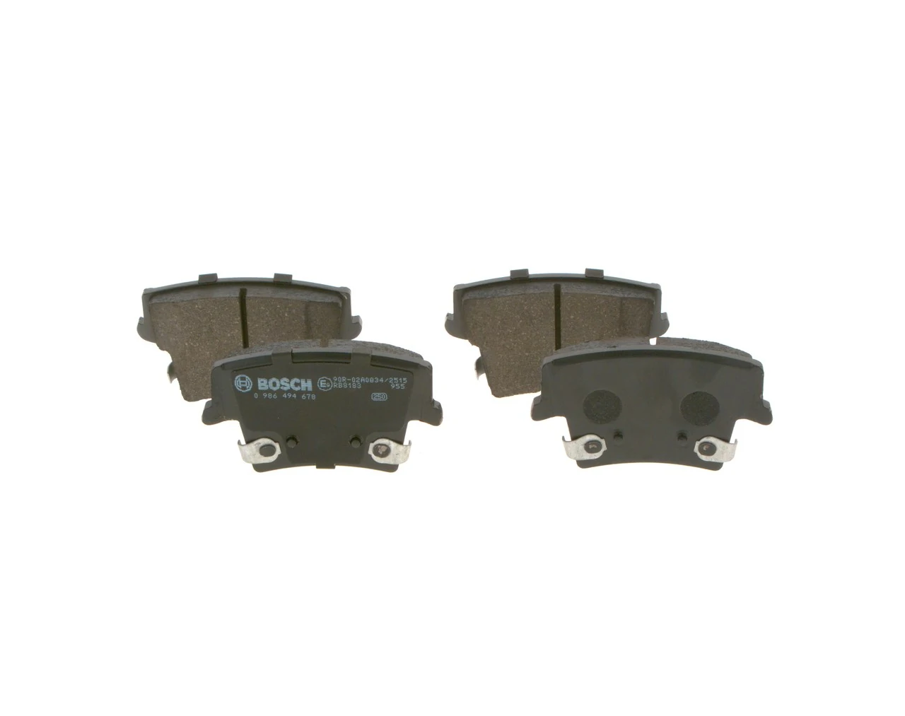 Brake Pad Set, disc brake 0 986 494 678