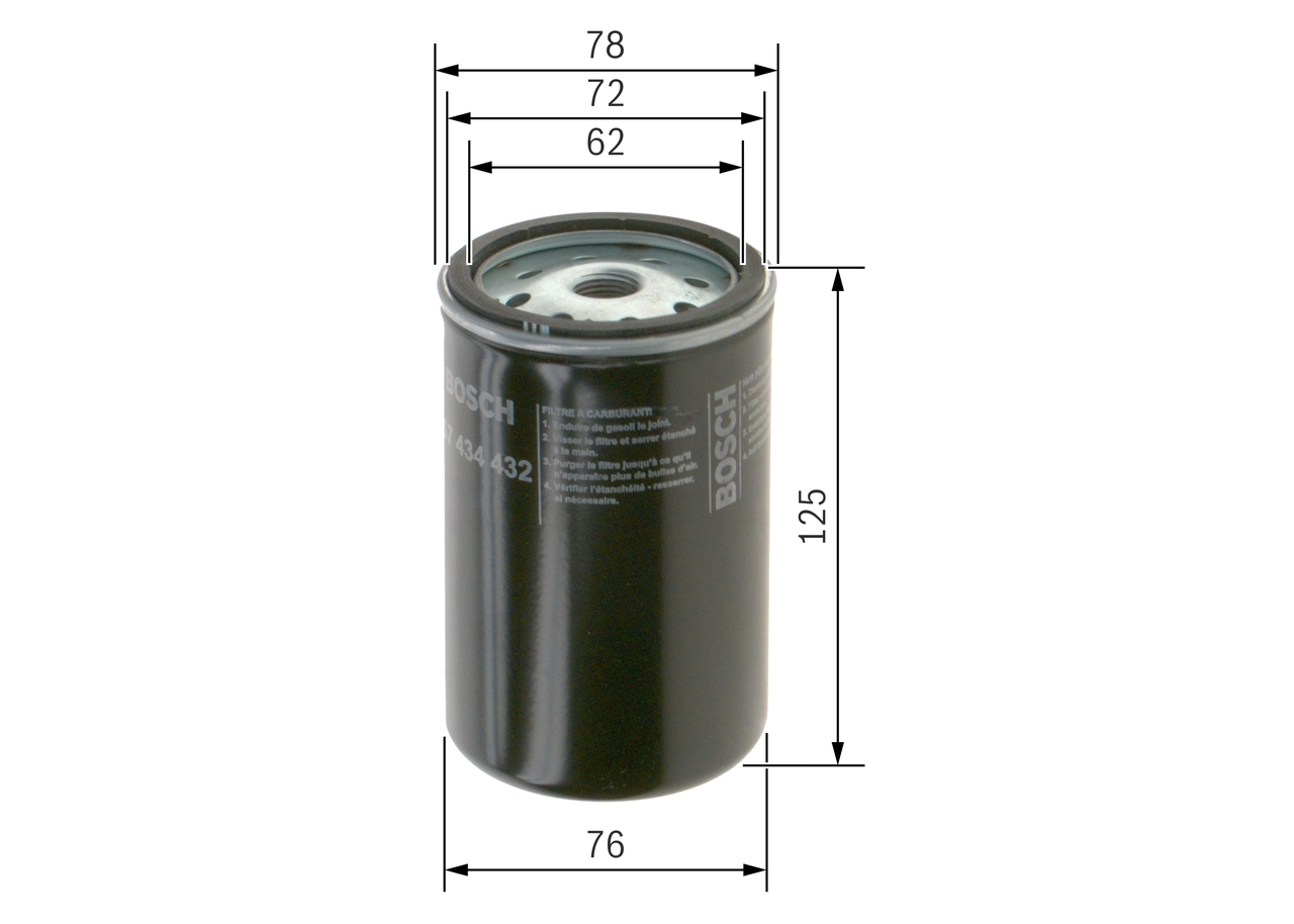 Fuel Filter 1 457 434 432