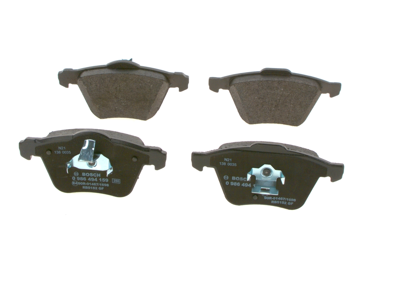 Brake Pad Set, disc brake 0 986 494 159