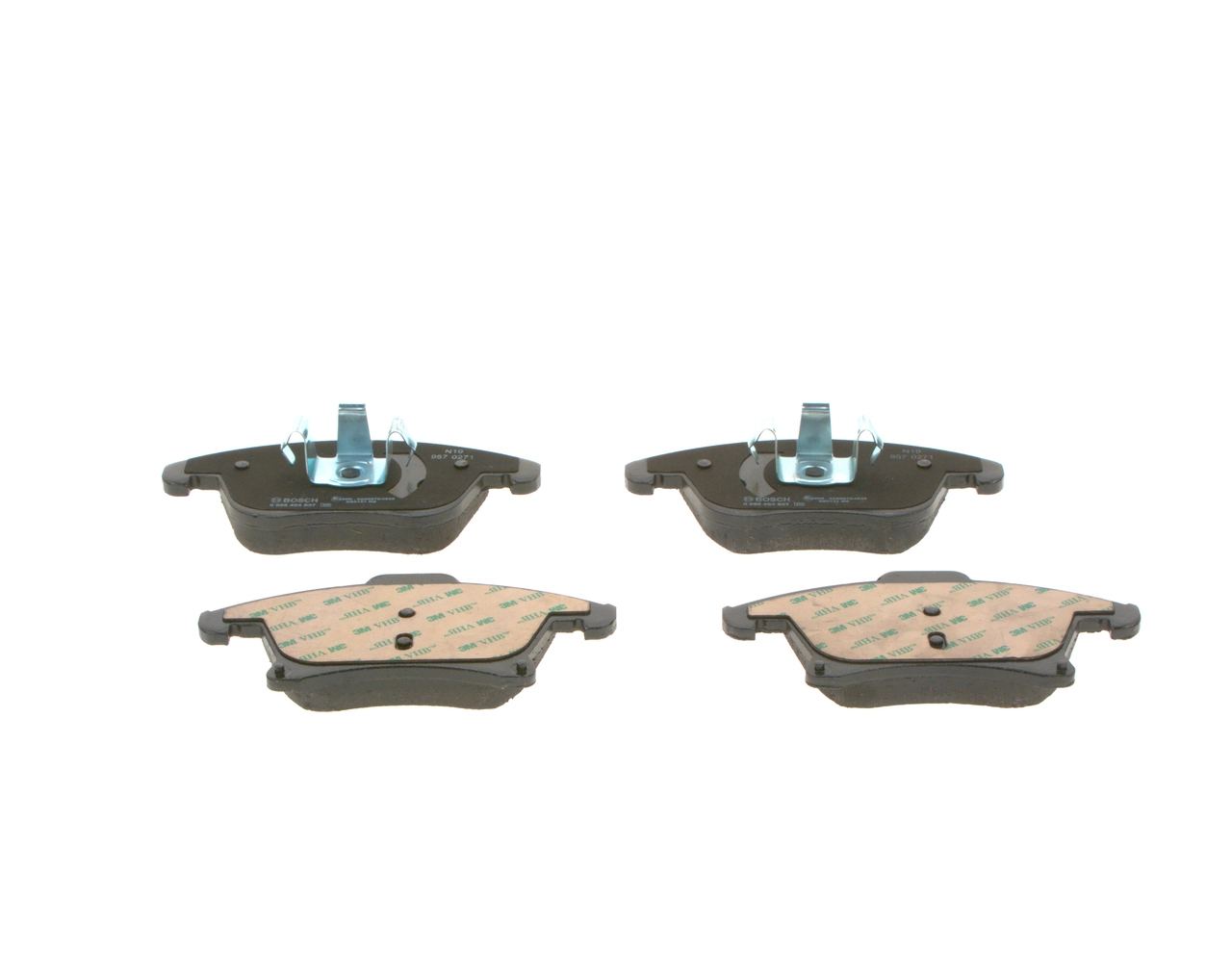 Brake Pad Set, disc brake 0 986 494 837