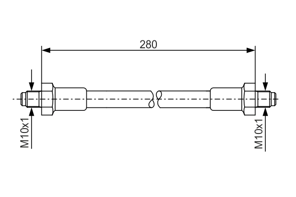 BOSCH 1 987 476 267 Brake Hose