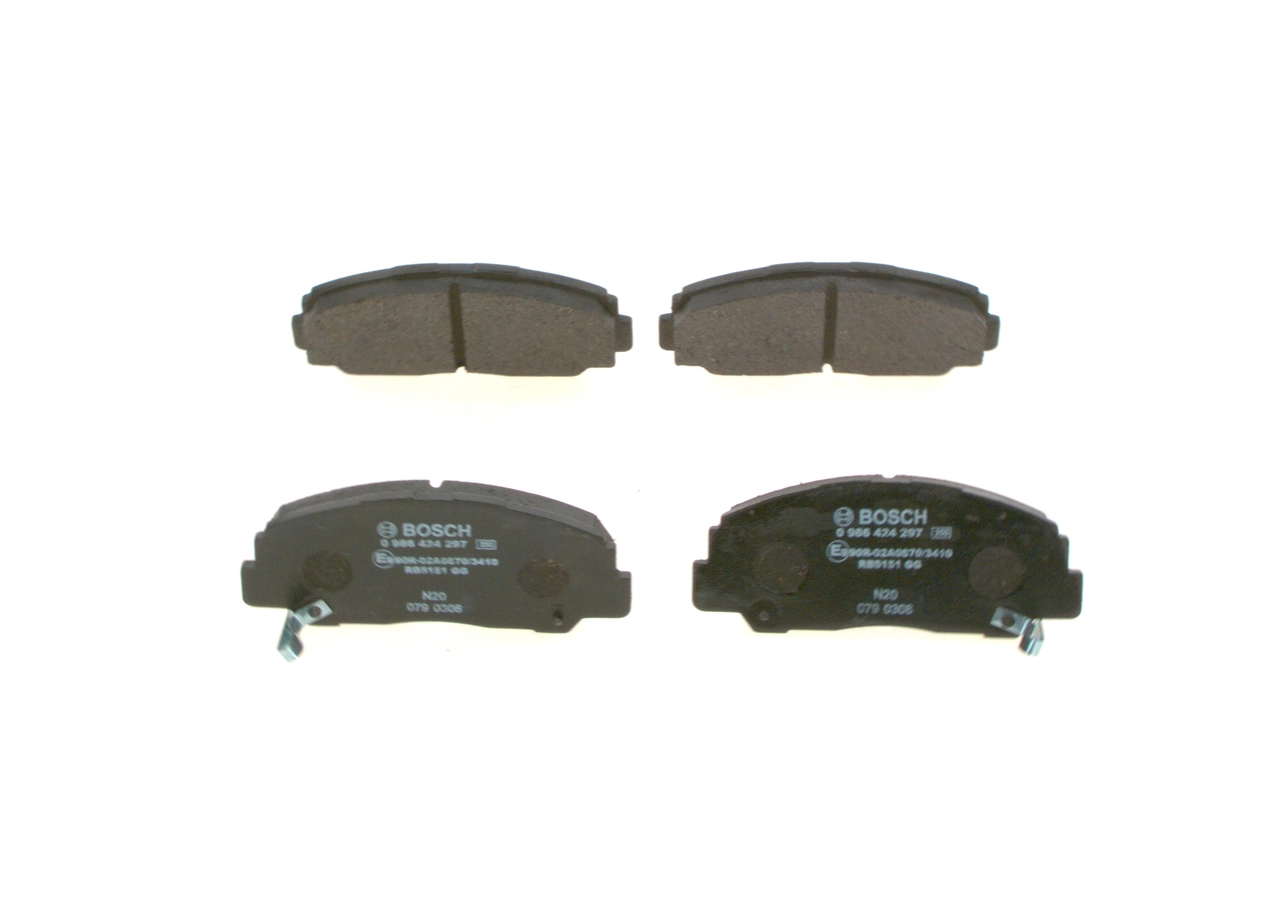Brake Pad Set, disc brake 0 986 424 297