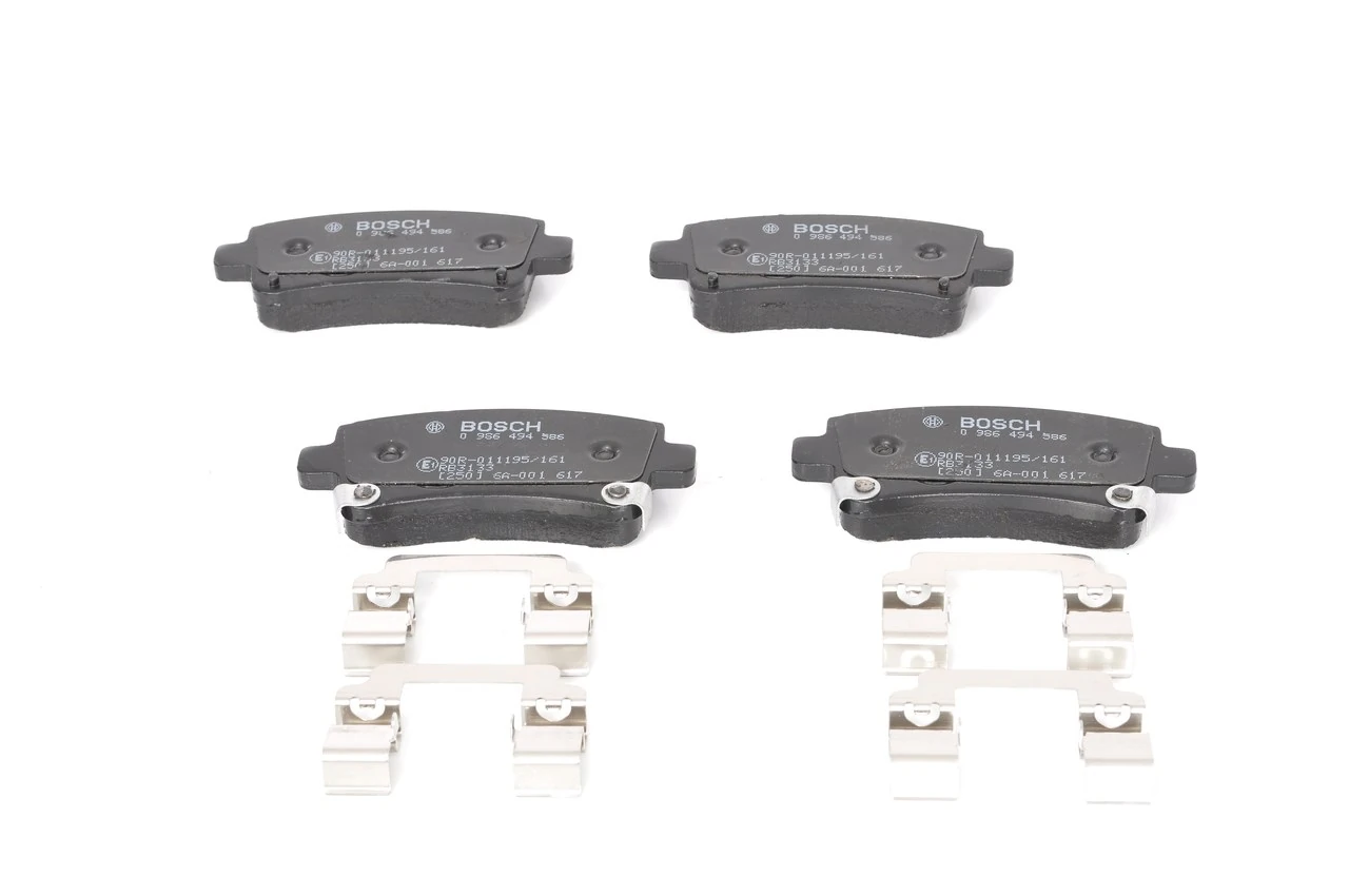 Brake Pad Set, disc brake 0 986 494 586