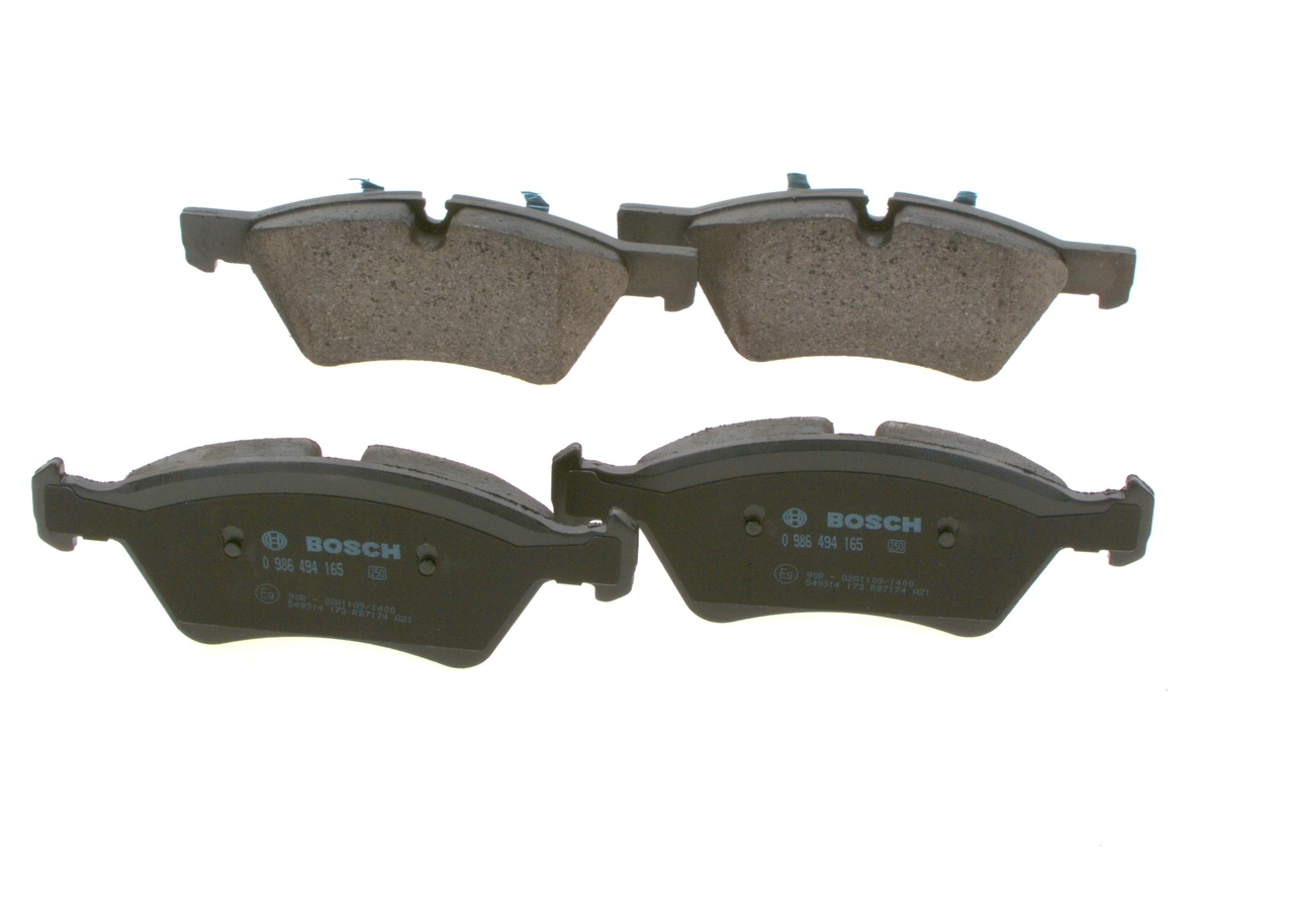 Brake Pad Set, disc brake 0 986 494 165