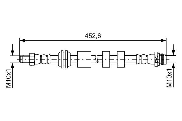 Brake Hose 1 987 481 741