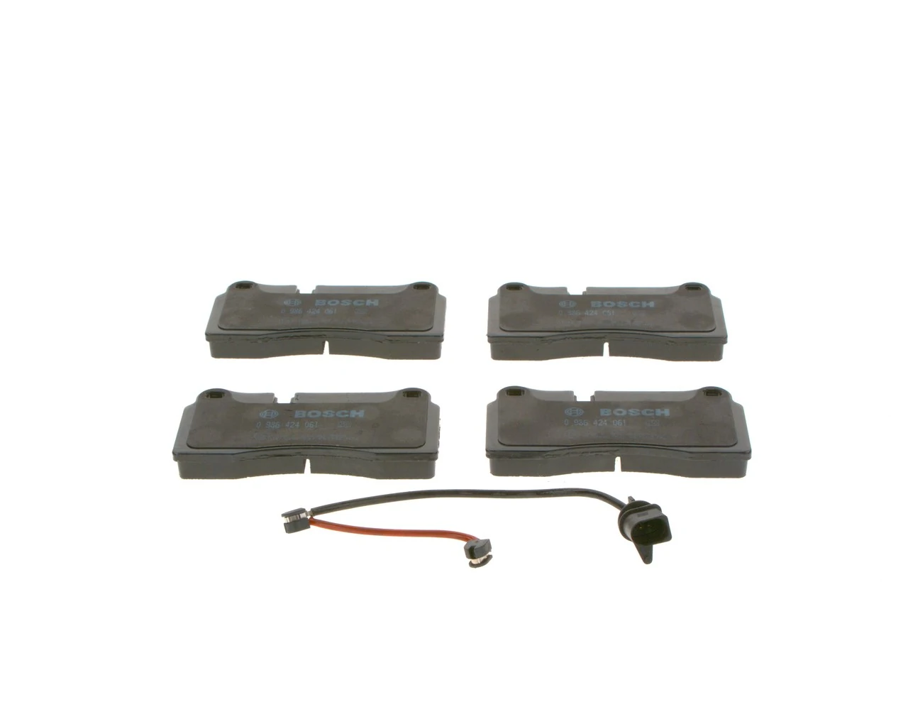 Brake Pad Set, disc brake 0 986 424 061