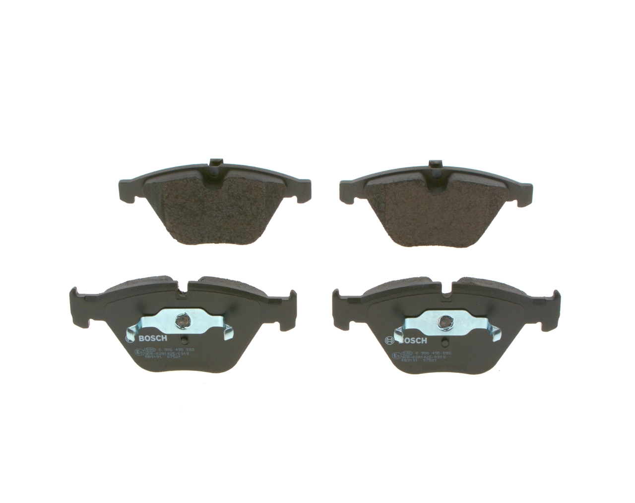 Brake Pad Set, disc brake 0 986 495 082