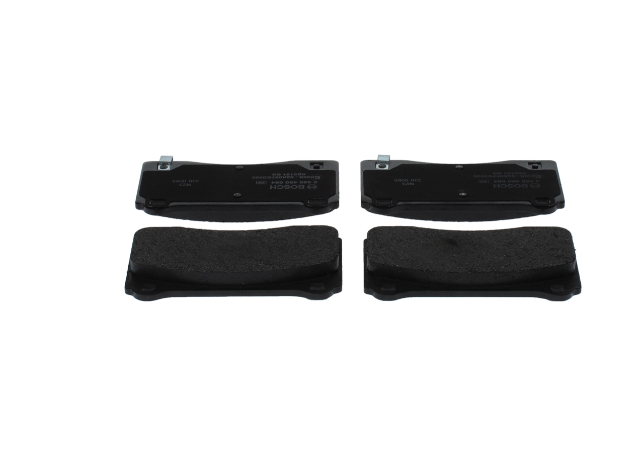 Brake Pad Set, disc brake 0 986 460 084