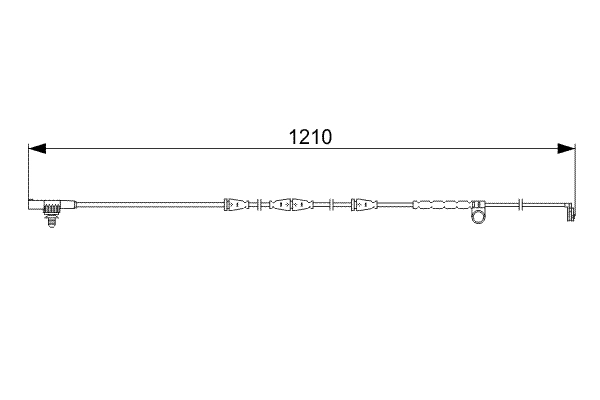 BOSCH 1 987 473 054 Warning Contact, brake pad wear