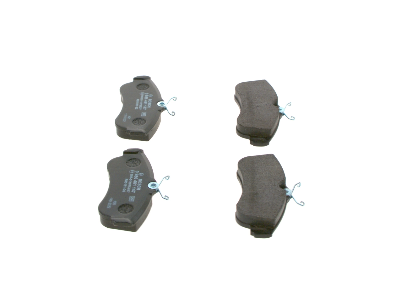 Brake Pad Set, disc brake 0 986 461 147