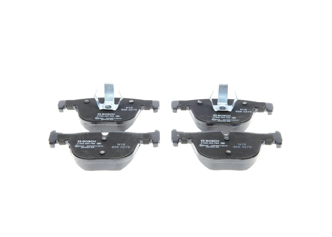 Brake Pad Set, disc brake 0 986 494 786