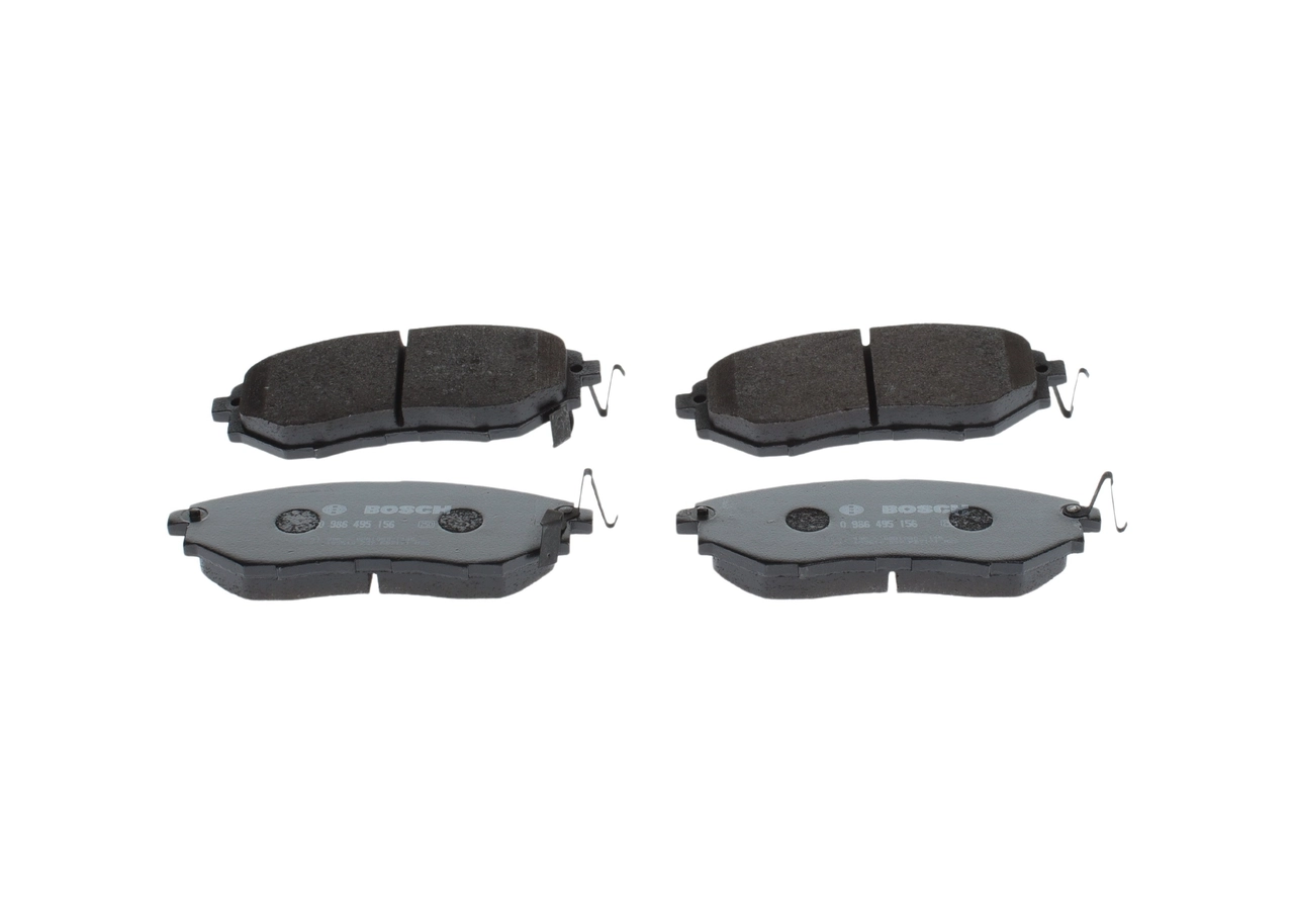 Brake Pad Set, disc brake 0 986 495 156