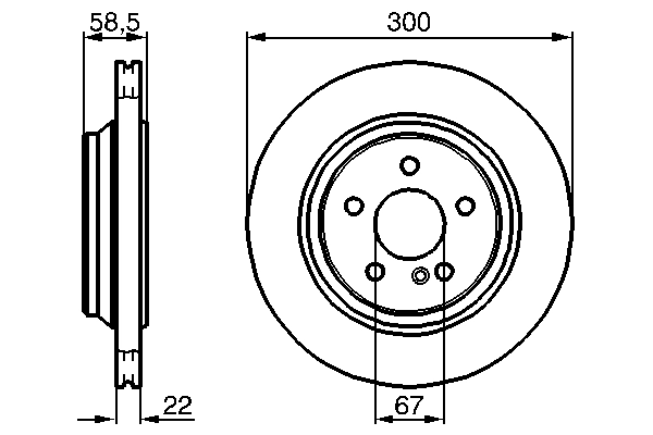 Brake Disc 0 986 478 473