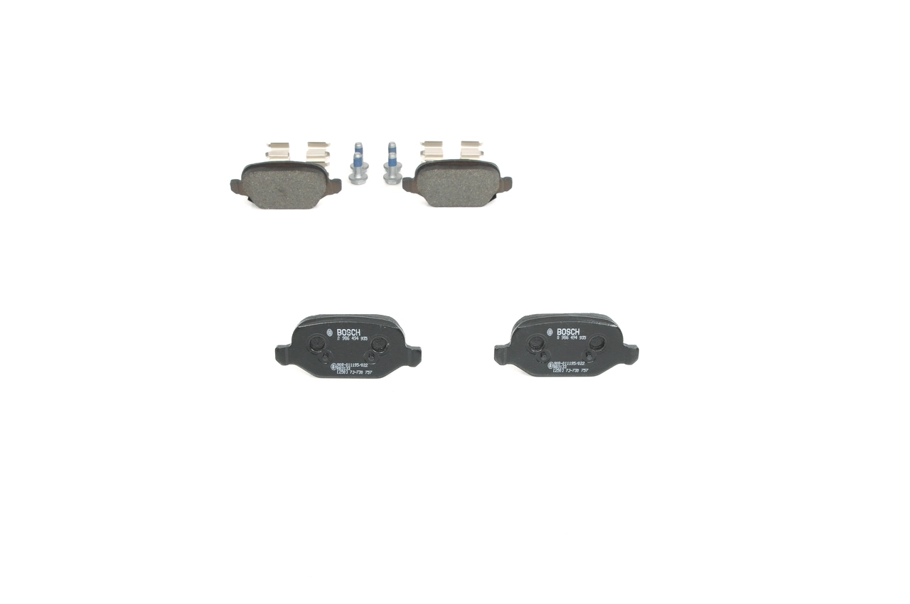 Brake Pad Set, disc brake 0 986 494 935