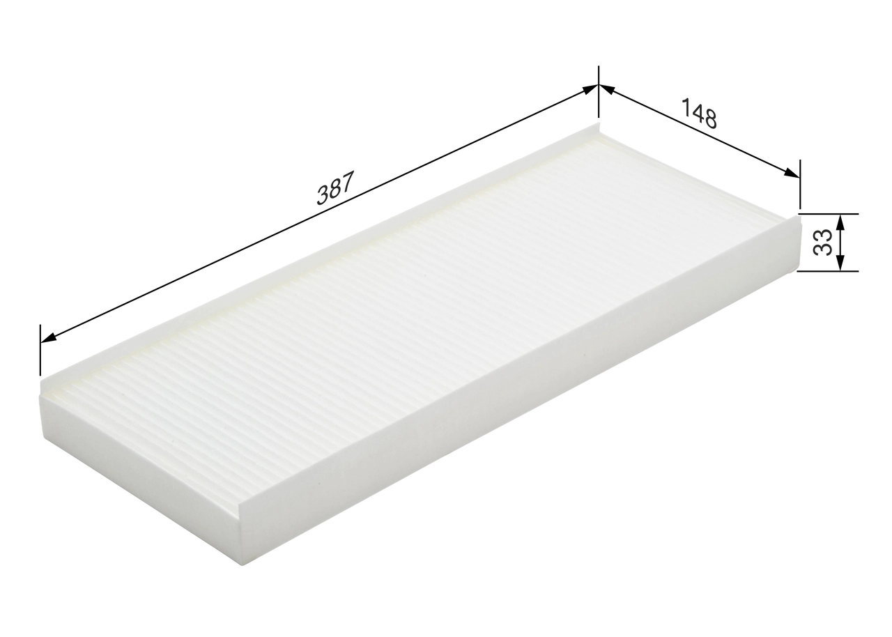 Filter, cabin air 1 987 432 017
