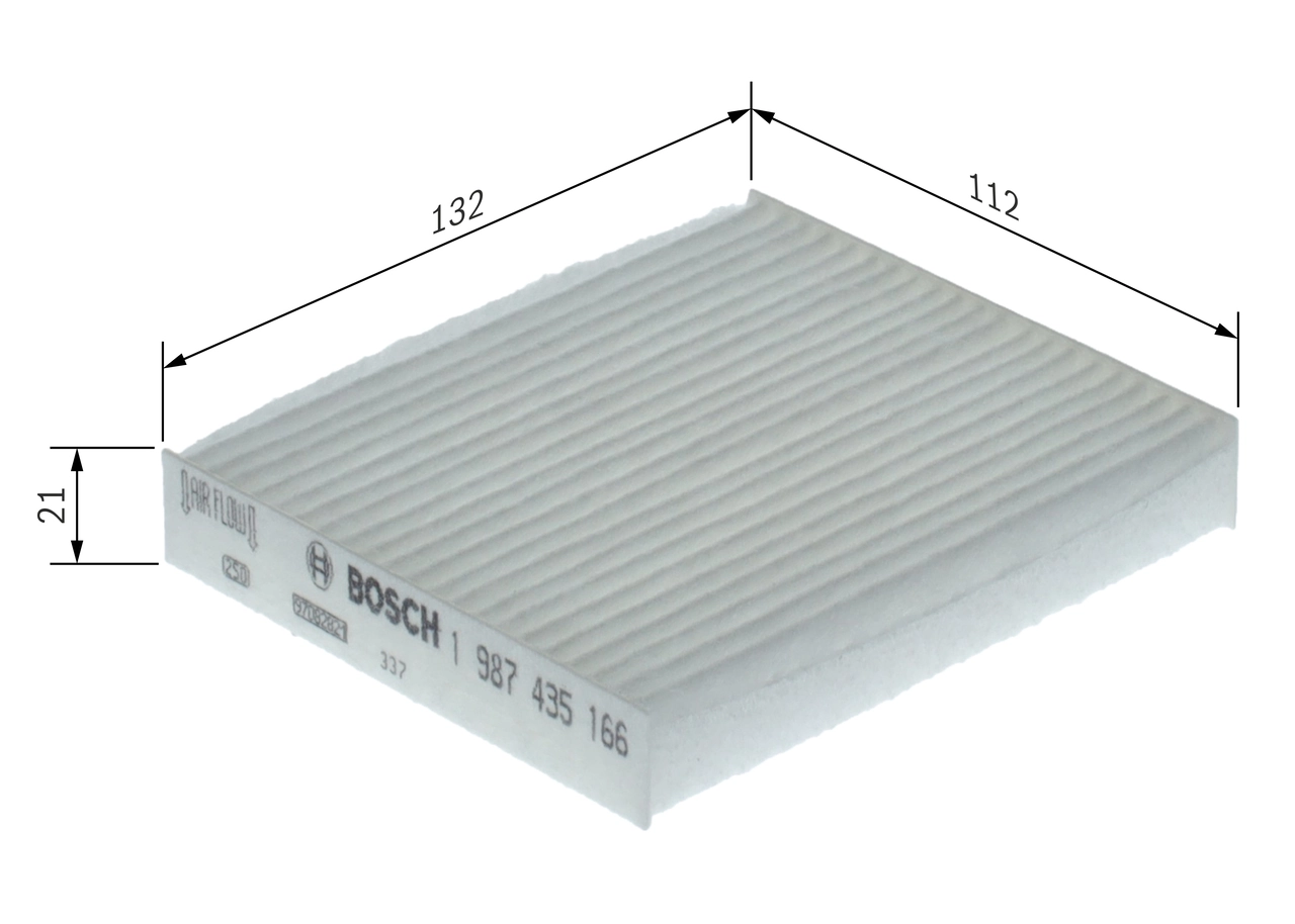 Filter, cabin air 1 987 435 166