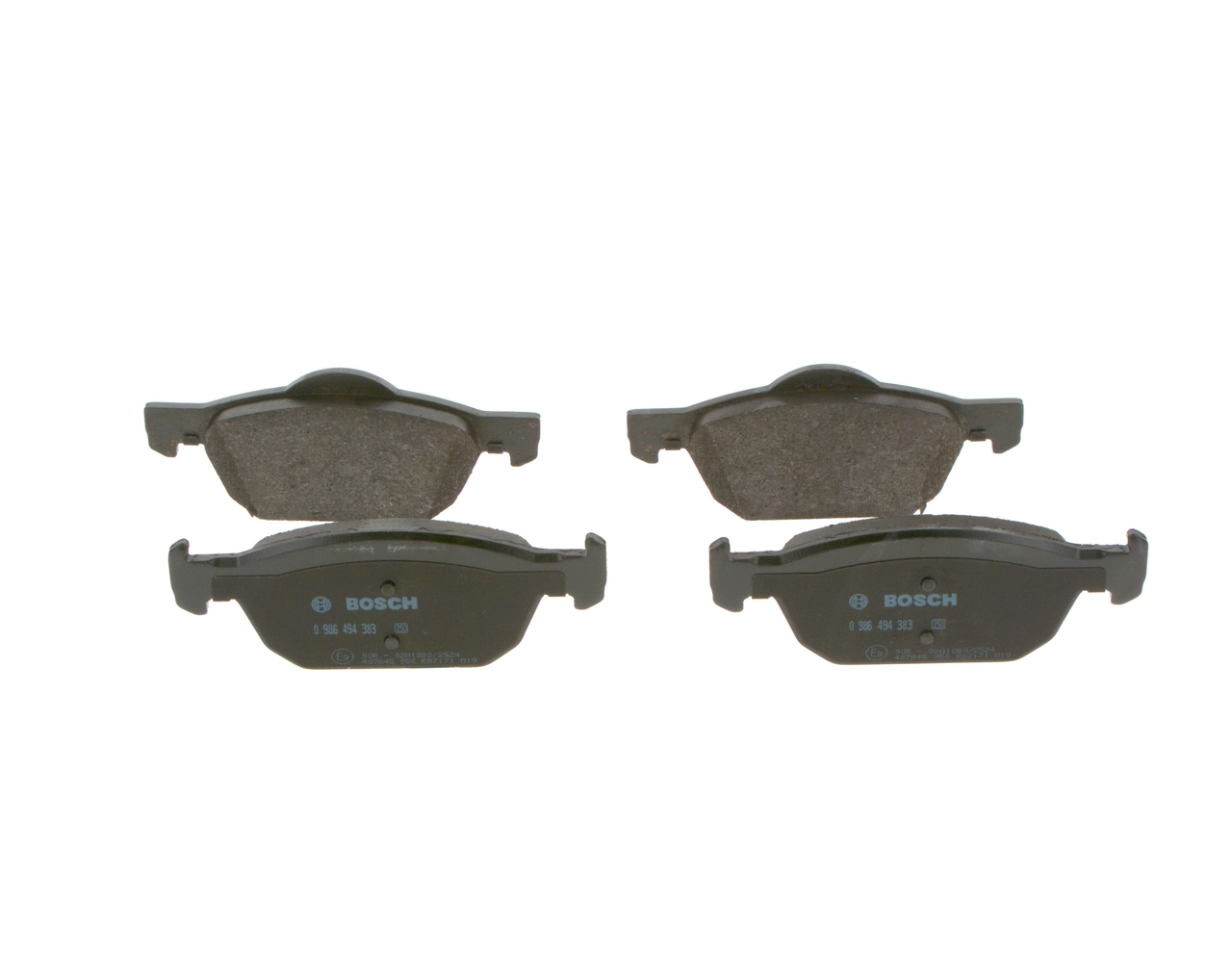 Brake Pad Set, disc brake 0 986 494 383