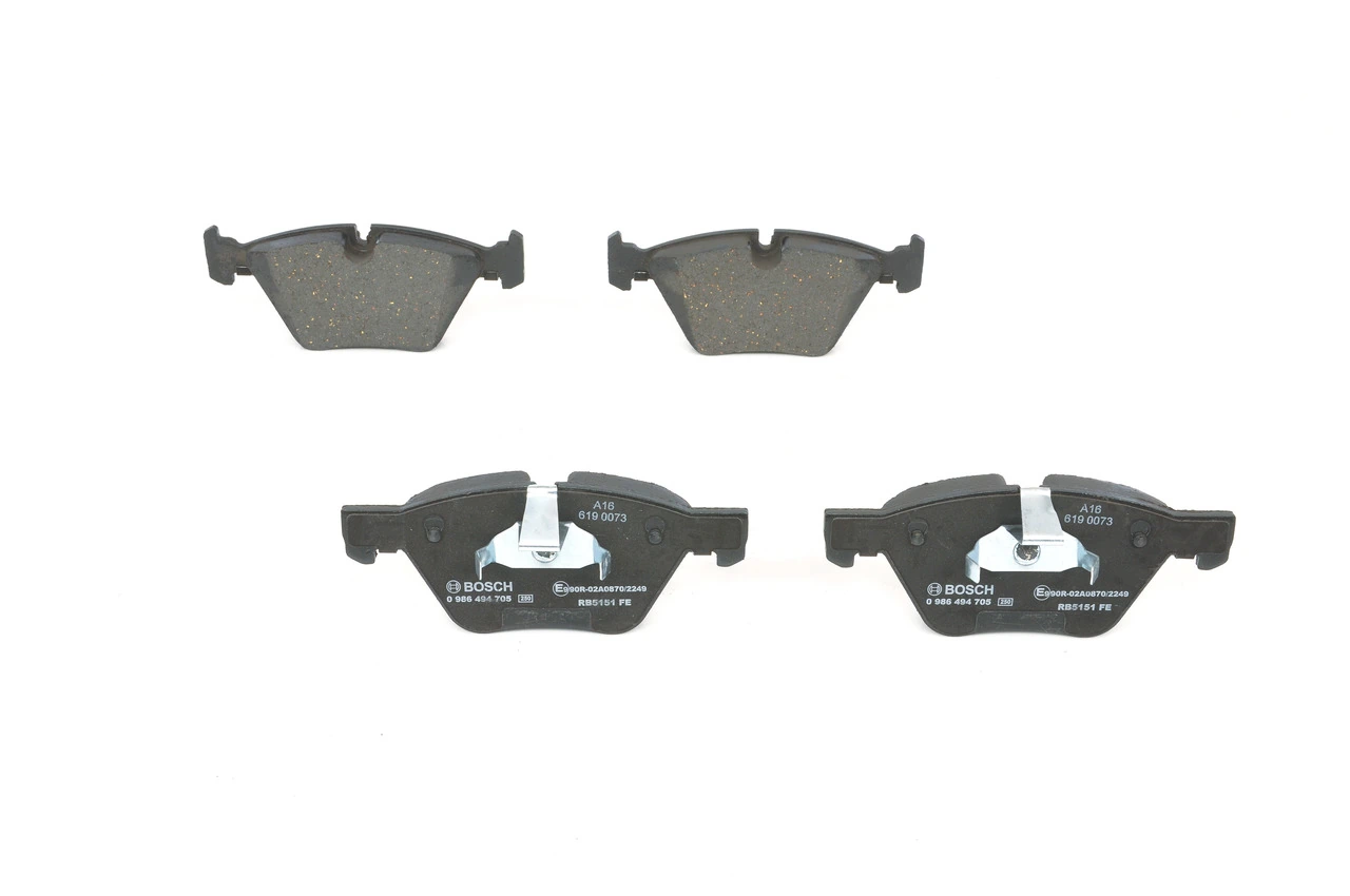 Brake Pad Set, disc brake 0 986 494 705