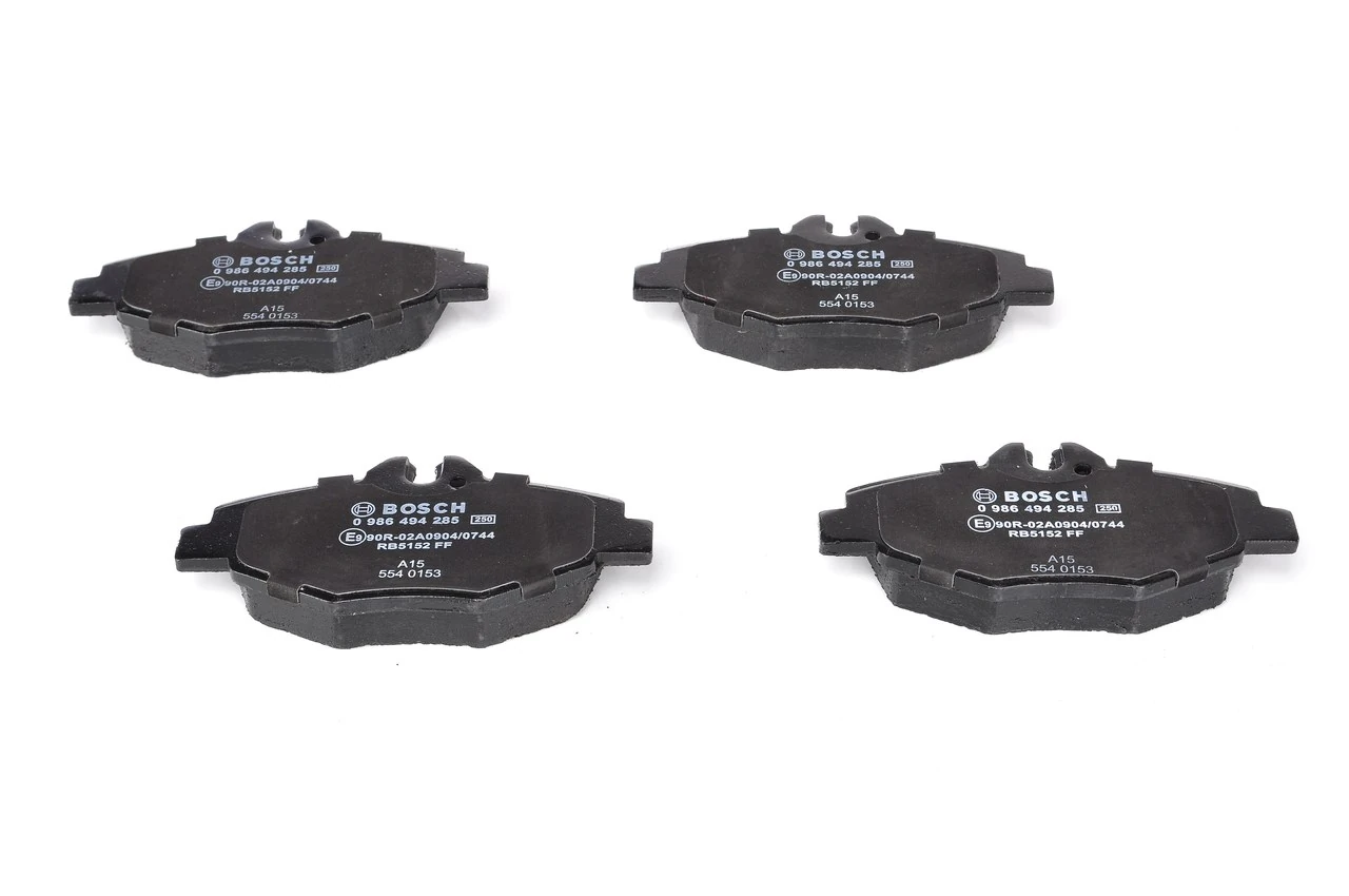 Brake Pad Set, disc brake 0 986 494 285