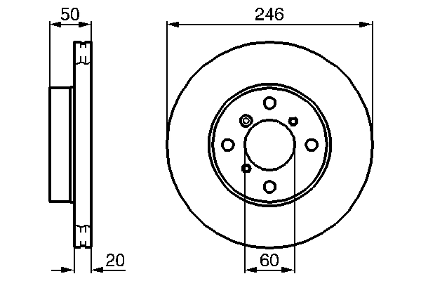 Brake Disc 0 986 478 841