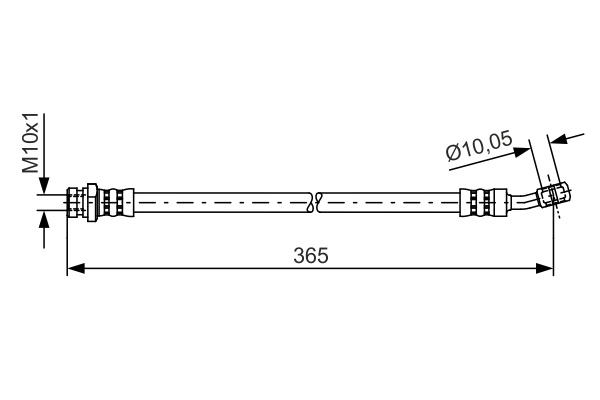 Brake Hose 1 987 481 456