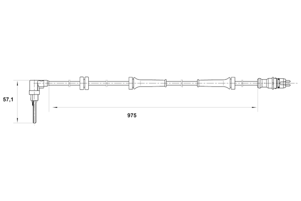 BOSCH 0 265 007 069 Sensor, wheel speed